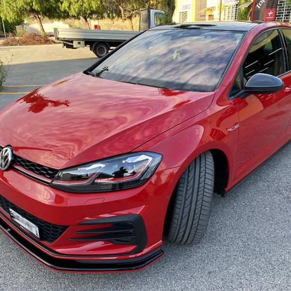 VW GTI red